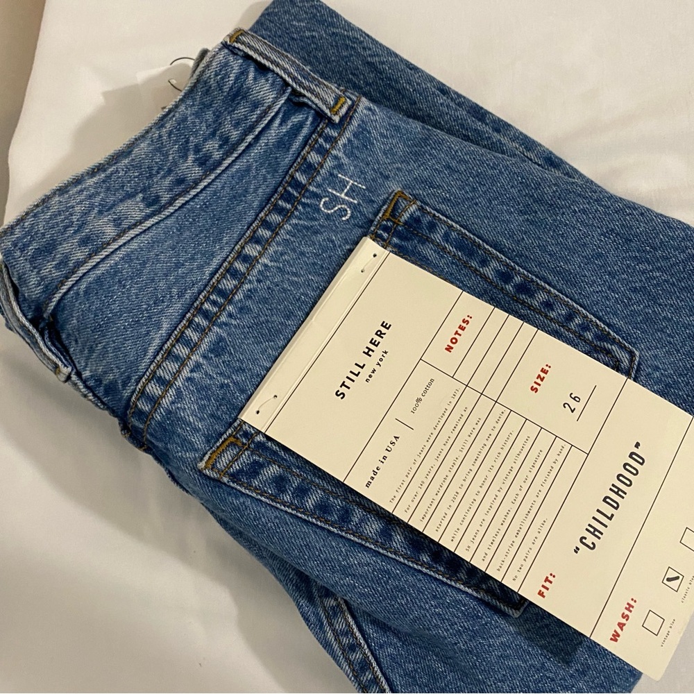 Classic blue jeans